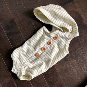 Lulu and Roo striped beach romper cotton onesie